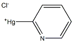 PYRIDYLMERCURICCHLORIDE Structure