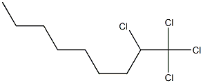 TETRACHLORONONANE 구조식 이미지