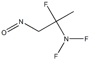 NITROSOMETHYLTRIFLUOROETHYLAMINE Structure