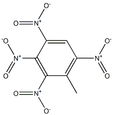 TETRANITROTOLUENE 구조식 이미지