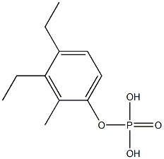 DI-ETHYL-ORTHO-CRESYLPHOSPHATE Structure