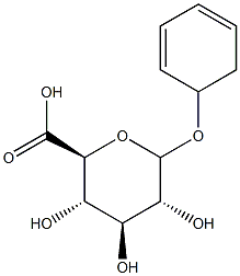 HYDROPHENYLGLUCURONIDE Structure