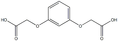 2,2'-(1,3-PHENYLENEBIS(OXY))BISACETICACID Structure