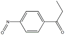 PROPIOPHENONE,4'-NITROSO- Structure