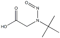 N-NITROSO-N-TERT-BUTYLGLYCINE 구조식 이미지