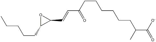 METHYLTRANS-12,13-EPOXY-9-OXO-TRANS-10-OCTADECENOATE Structure