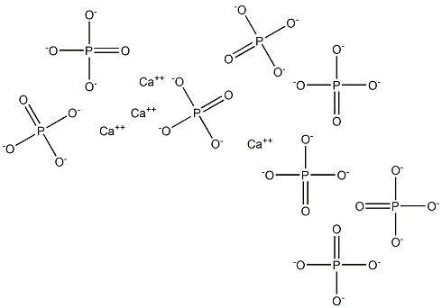 TETRACALCIUMPHOSPHATE 구조식 이미지