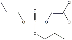 DI-N-PROPYL2,2-DICHLOROVINYLPHOSPHATE 구조식 이미지