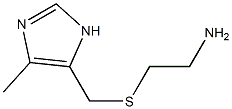 2((5-METHYL-4-IMIDAZOLYL)METHYLTHIO)ETHYLAMINE Structure