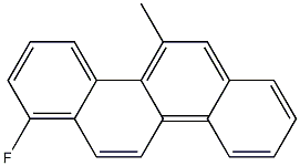 FLUORO-5-METHYLCHRYSENE Structure