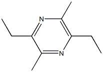 3,6-DIETHYL-2,5-DIMETHYLPYRAZINE Structure