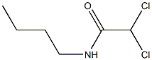 BUTYLDICHLOROACETAMIDE 구조식 이미지