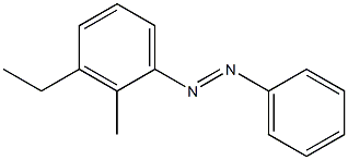 ETHYLMETHYLAZOBENZENE Structure