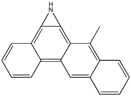 7-METHYLBENZANTHRACENE-5,6-IMINE 구조식 이미지