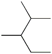 2,3-DIMETHYPENTANE Structure