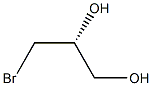 (R)-3-BROMOPROPAN-1,2-DIOL 구조식 이미지