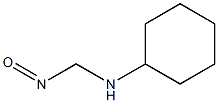 NITROSOMETHYLCYCLOHEXYLAMINE Structure