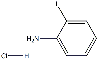 2-IODOANILINEHYDROCHLORIDE 구조식 이미지