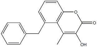 BENZYL-METHYL-HYDROXYCOUMARIN Structure