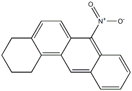 7-NITRO-1,2,3,4-TETRAHYDROBENZ(A)ANTHRACENE Structure