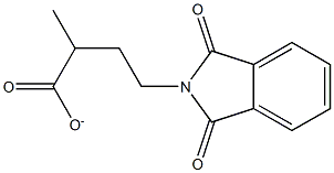 PHTHALIMIDOETHYLPROPIONATE 구조식 이미지