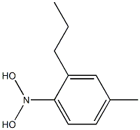 N,N-DIHYDROXY-PROPYL-PARA-TOLUIDINE Structure