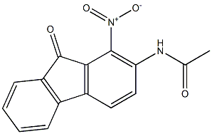 ACETAMIDONITROFLUORENONE Structure