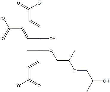 TRIPROPYLENEGLYCOLTRIACRYLATE 구조식 이미지