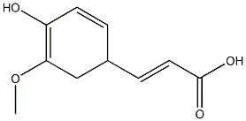 DIHYDROFERULICACID Structure