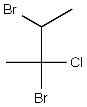 3-METHYL-2,3-DIBROMO-3-CHLOROPROPANE 구조식 이미지