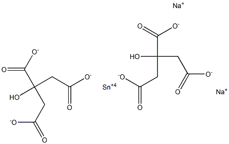 SODIUMTINCITRATE 구조식 이미지