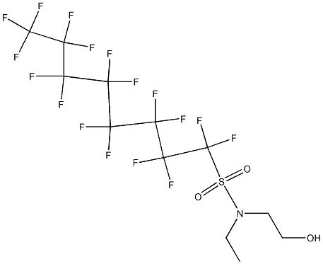 2-(N-ETHYLPERFLUOROCTANESULPHONAMIDO)-ETHYLALCOHOL Structure