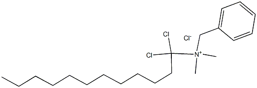 DICHLOROBENZYLDIMETHYLDODECYLAMMONIUMCHLORIDE Structure