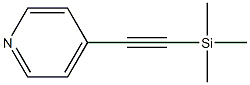 4-(Trimethlysilyl-ethynyl)pyridine 구조식 이미지