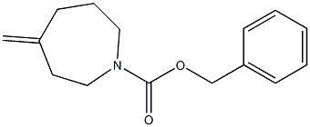 4-Methylene-azepane-1-carboxylic acid benzyl ester Structure