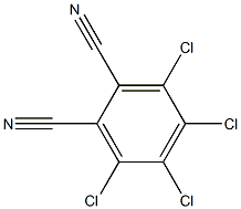 3,4,5,6-Tetrachlorophthalodinitrile Structure