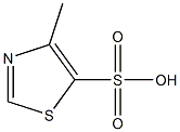 4-methyl-5-thiazolesulfonic acid 구조식 이미지