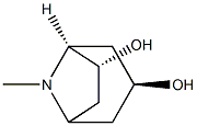 (1S,3S,7R)-8-methyl-8-azabicyclo[3.2.1]octane-3,7-diol Structure