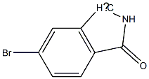 (6-Bromo-3-oxo-2,3-dihydro-1H-isoindol-1-yl)- Structure