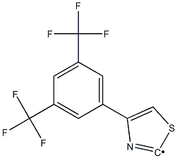 [4-(3,5-Bis-trifluoromethyl-phenyl)-thiazol-2-yl]- 구조식 이미지