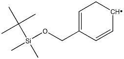 [4-(tert-Butyl-dimethyl-silanyloxymethyl)phenyl]- Structure