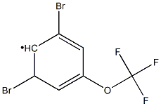 2,6-Dibromo-4-trifluoromethoxyphenyl Structure