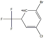 2-Bromo-4-chloro-6-(trifluoromethyl)phenyl Structure