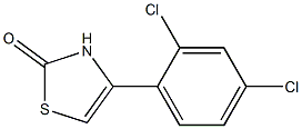 4-(2,4-Dichloro-phenyl)-2-oxo-2,3-dihydro-thiazole Structure