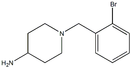 1-(2-bromobenzyl)piperidin-4-amine 구조식 이미지