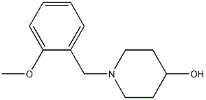 1-(2-methoxybenzyl)piperidin-4-ol Structure
