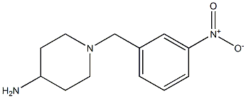 1-(3-nitrobenzyl)piperidin-4-amine Structure