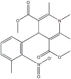 NIFEDIPINE PELLETS Structure