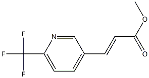 3-(6-TRIFLUOROMETHYL-PYRIDIN-3-YL)-ACRYLIC ACID METHYL ESTER Structure