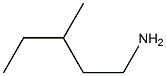 1-amino-3-methylpentane 구조식 이미지